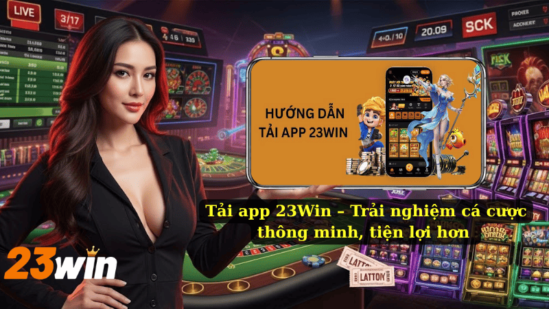 Tải app 23Win – Trải nghiệm cá cược thông minh, tiện lợi hơn